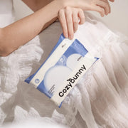 CozyBunny Velvet Soft Pocket Facial Tissues To-Go 8 Packs x 40 Sheets (4 Ply) Cozy Bunny