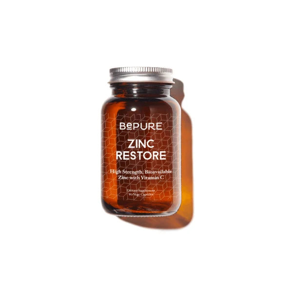 BePure Zinc Restore Immune and Skin Health Supplement BePure