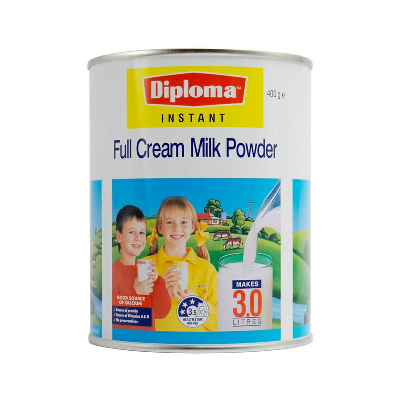 Fonterra Diploma Full Cream Milk Powder 400g Vitality Hubs