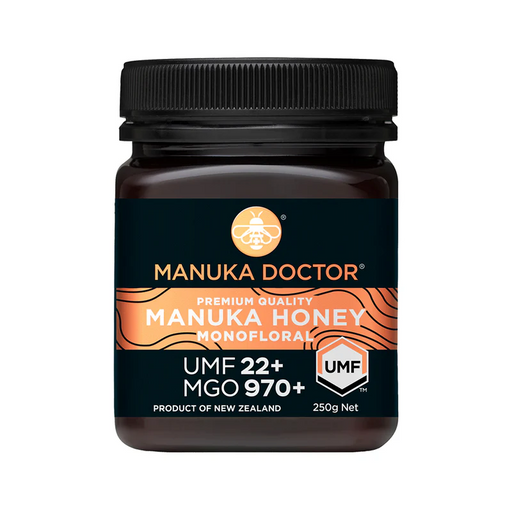 Manuka Doctor UMF22+ MGO970+ Monofloral Manuka Honey 250g Manuka Doctor