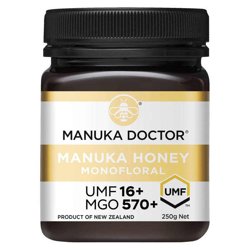 Manuka Doctor UMF16+ MGO570+ Monofloral Manuka Honey 250g Manuka Doctor