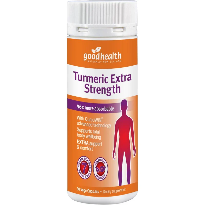 Good Health Turmeric Extra Strength 90 Capsules GOODHEALTH