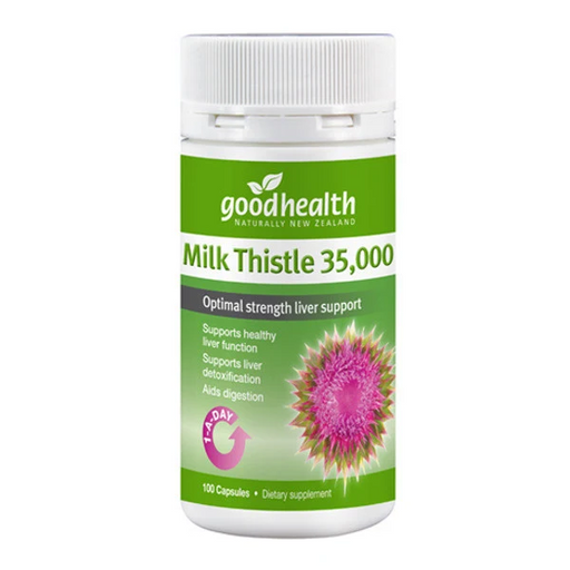 Good Health Milk Thistle 35,000mg 100 Capsules GOODHEALTH