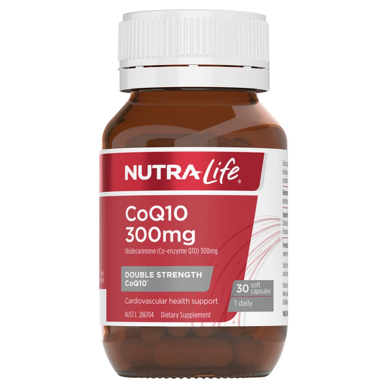 NutraLife CoQ10 300mg 30 Capsules (Clearance Sale !) NutraLife