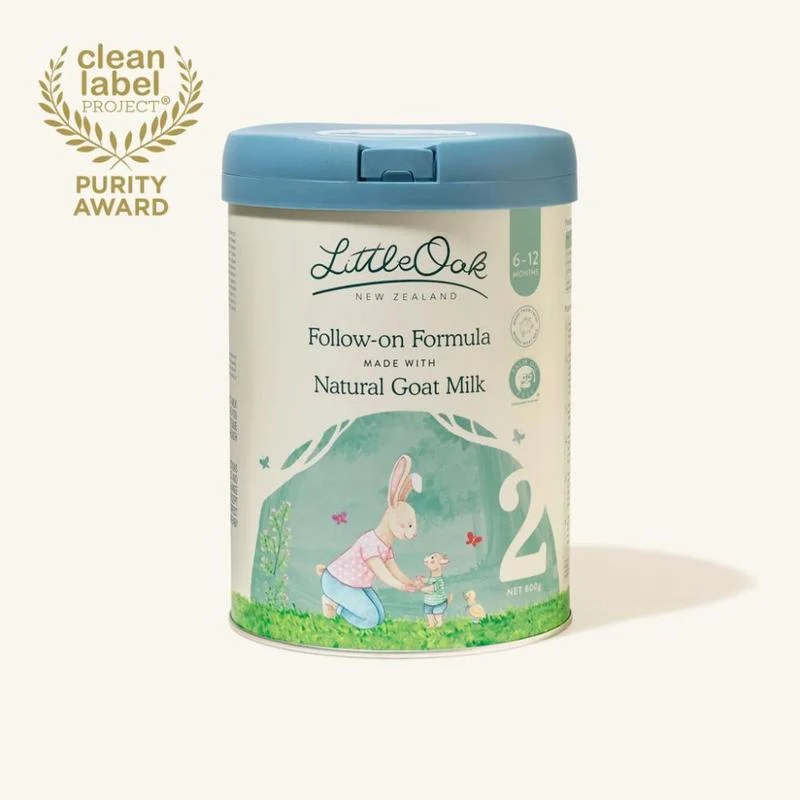 LittleOak Natural Goat Milk Follow-On Formula Stage 2 800g LittleOak