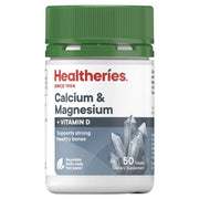 Healtheries Calcium & Magnesium + Vitamin D 50 Tablets Healtheries