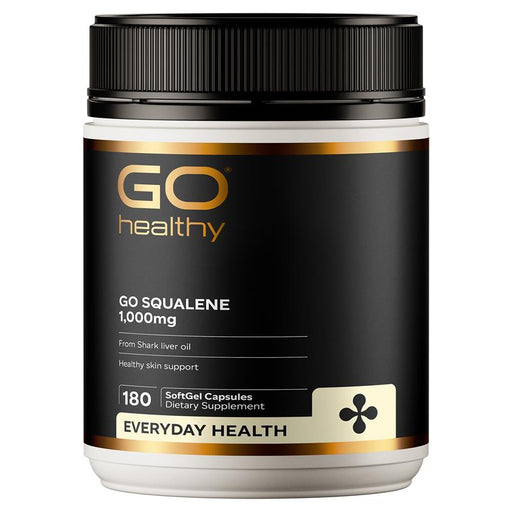 GO Healthy Squalene 1,000mg 180 SoftGel Capsules Go Healthy