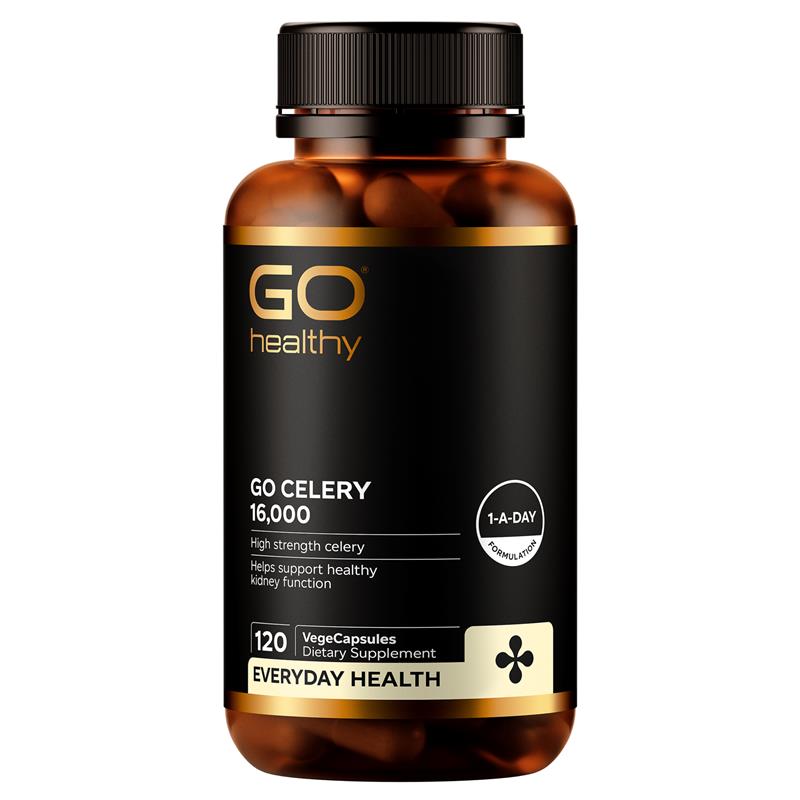 GO Healthy Celery 16,000mg 120 Vege Capsules Go Healthy