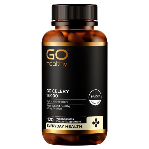 GO Healthy Celery 16,000mg 120 Vege Capsules Go Healthy