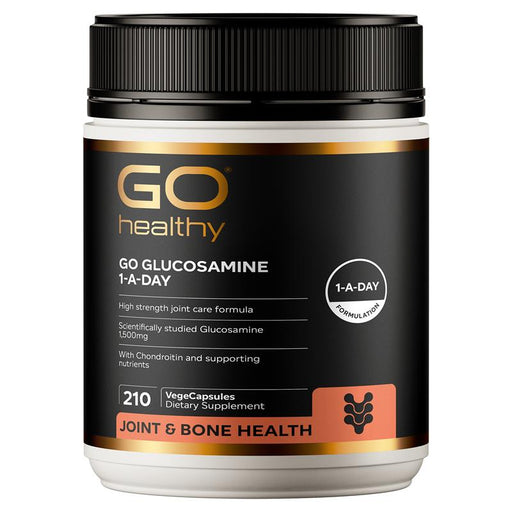 GO Healthy Glucosamine 1-A-Day 210 Vege Capsules Go Healthy