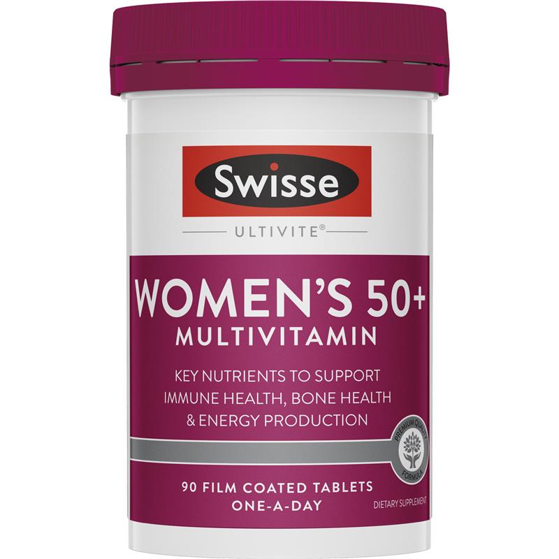 Swisse Women's Multivitamin 50+ 90 Tablets Swisse