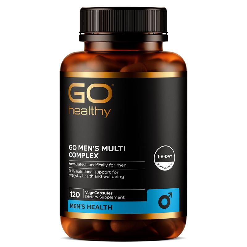 GO Healthy Men's Multi Complex 120 Vege Capsules Go Healthy
