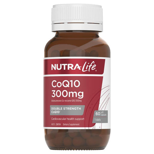 NutraLife CoQ10 300mg 60 Capsules NutraLife