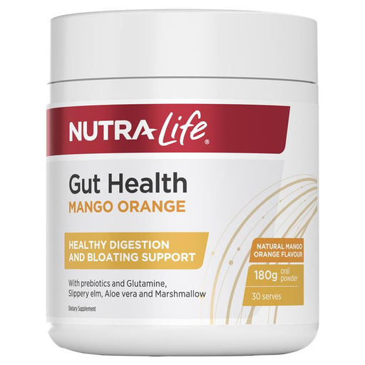 NutraLife Gut Health Mango Orange 180g NutraLife