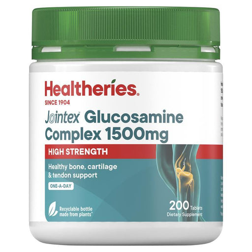 Healtheries Jointex Glucosamine Complex 1,500mg 200 Tablets Healtheries