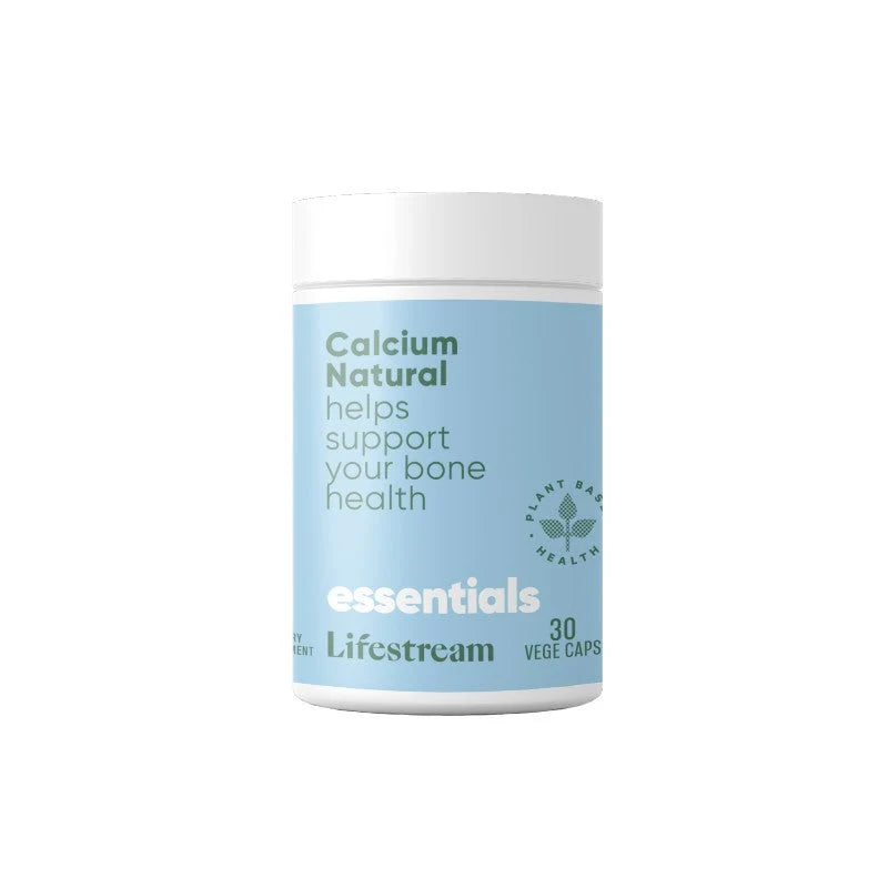 Lifestream Natural Calcium Plant Based Red Algae Supplement 30 Capsules Lifestream