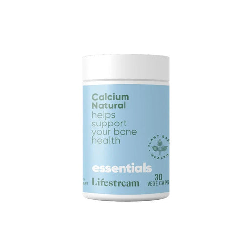 Lifestream Natural Calcium Plant Based Red Algae Supplement 30 Capsules Lifestream
