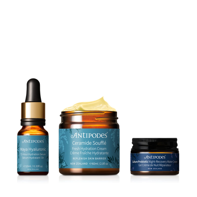 2026 Antipodes Restore Beauty Hydrating Skincare Gift Set (3 Pieces) Antipodes