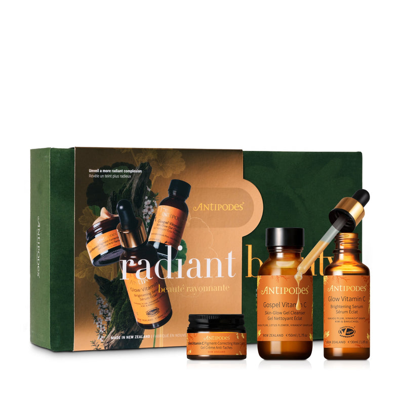 2026 Antipodes Radiant Beauty Vitamin C Glowing Skincare Gift Set (3 Pieces) Antipodes