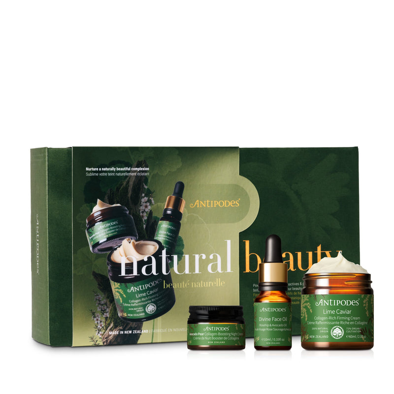 2026 Antipodes Natural Beauty Botanical Nourishing Skincare Gift Set (3 Pieces) Antipodes