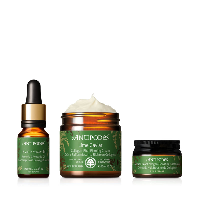 2026 Antipodes Natural Beauty Botanical Nourishing Skincare Gift Set (3 Pieces) Antipodes