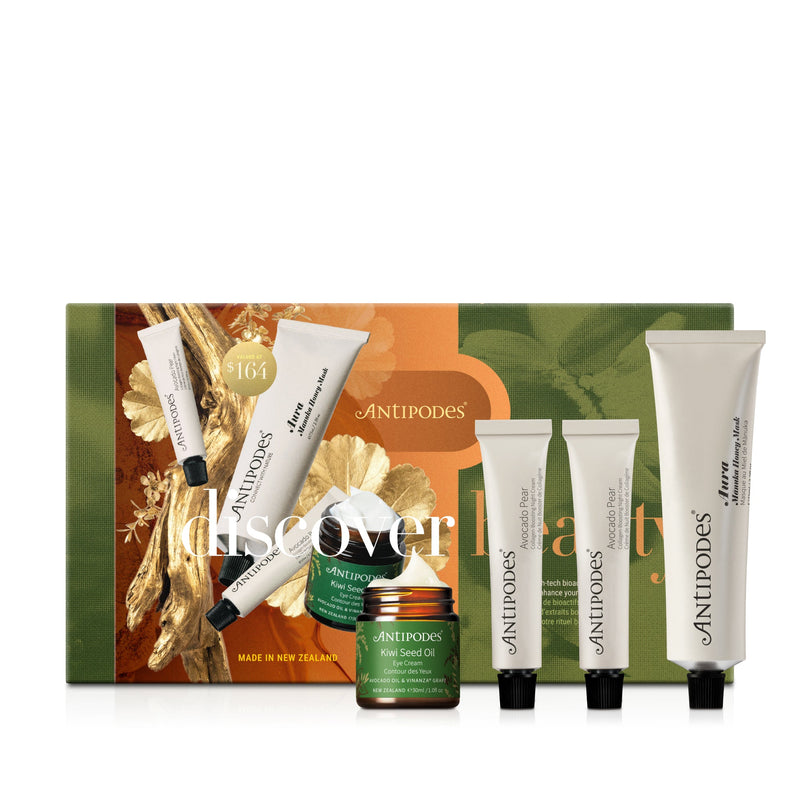 2026 Antipodes Discover Beauty Hydrating Skincare Gift Set (4 Pieces) Antipodes