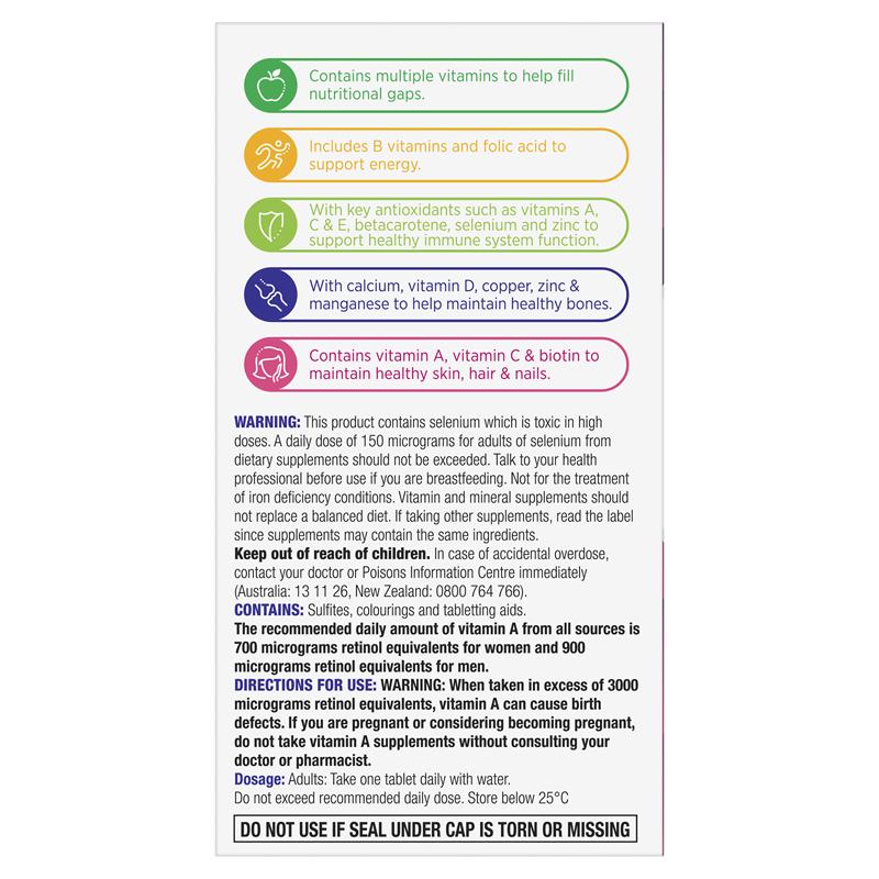 Centrum For Women Daily Multivitamin & Minerals 90 Tablets Centrum