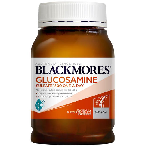 Blackmores Glucosamine Sulfate 1,500mg One-A-Day 180 Tablets Blackmores