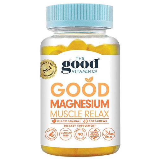The Good Vitamin Co Adult Good Magnesium Muscle Relax 60 Soft-Chews The Good Vitamin Co