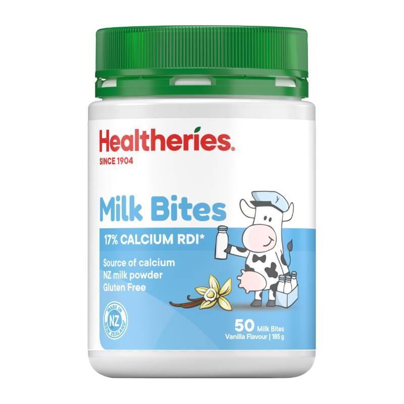 Healtheries Milk Bites Vanilla 50 Bites Healtheries