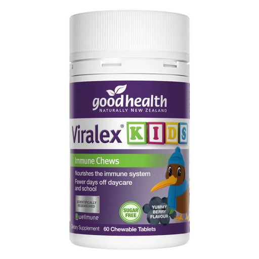 Good Health Viralex Kids Immune 60 Chewable Tablets GOODHEALTH