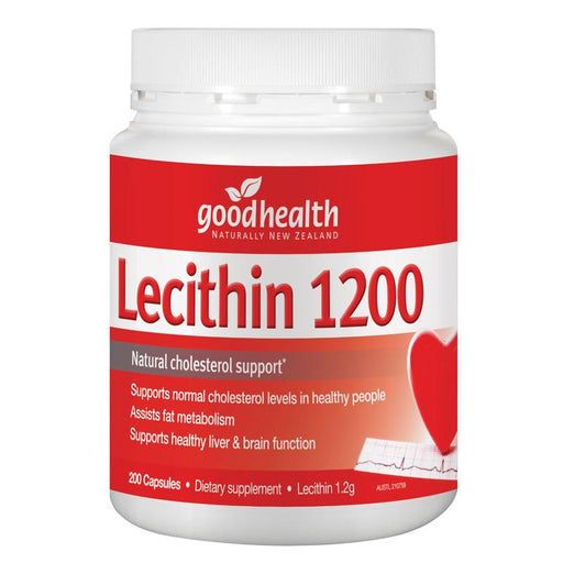 Good Health Lecithin 1,200 200 Capsules GOODHEALTH