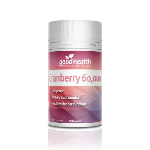 Good Health Cranberry 60,000 50 Capsules GOODHEALTH