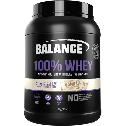 Balance 100% Whey Vanilla 1kg Balance