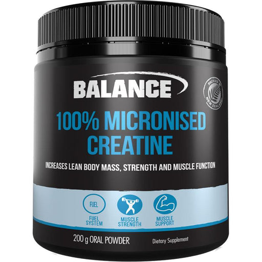 Balance 100% Pure Micronised Creatine 200g Balance