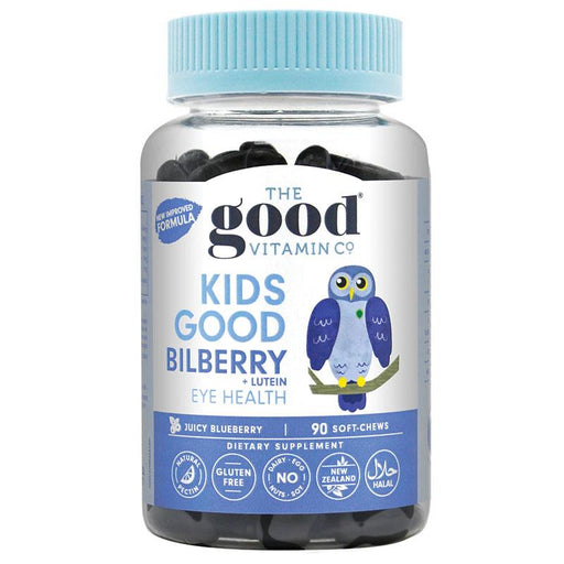 The Good Vitamin Co Kids Good Bilberry + 90 Soft-Chews The Good Vitamin Co