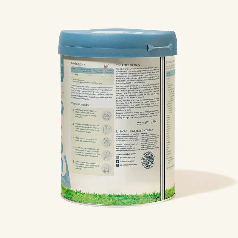 LittleOak Natural Goat Toddler Milk Stage 3 800g LittleOak
