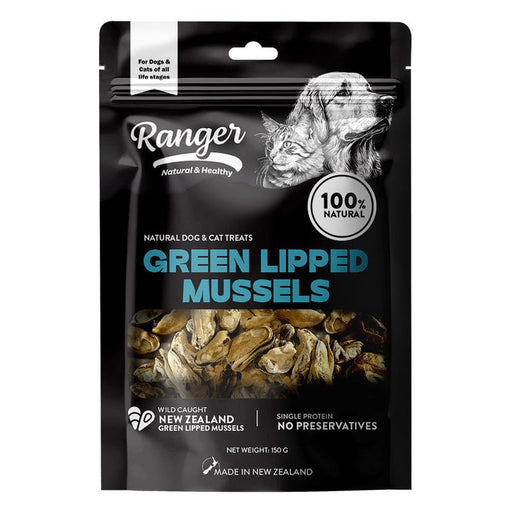 Ranger Green Lipped Mussels 150g Ranger