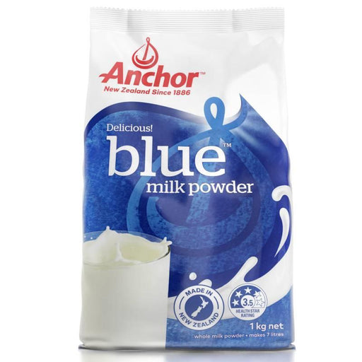 Anchor Blue Milk Powder 1kg Vitality Hubs
