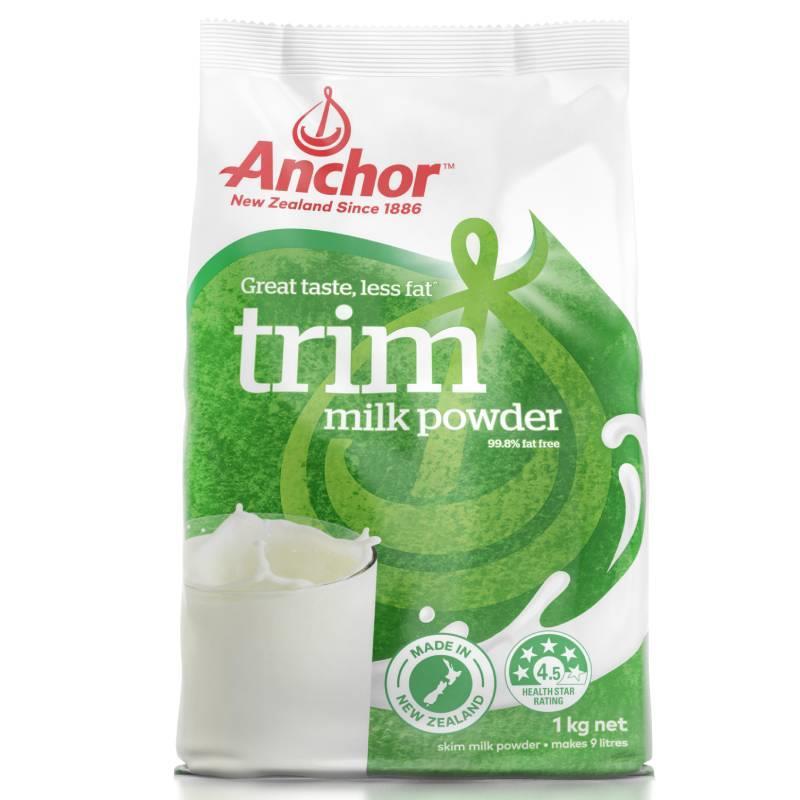 Anchor Trim Milk Powder 1kg Vitality Hubs