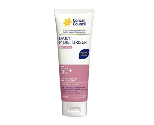 Cancer Council Moisturiser Face & Body SPF50+150mL Cancer Council