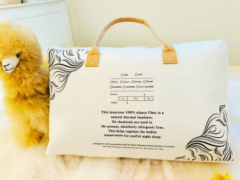 Moodynail - 100% New Zealand Made Premium Winter Alpaca Duvet Inner Plus 500GSM (Free Shipping) Moodynail