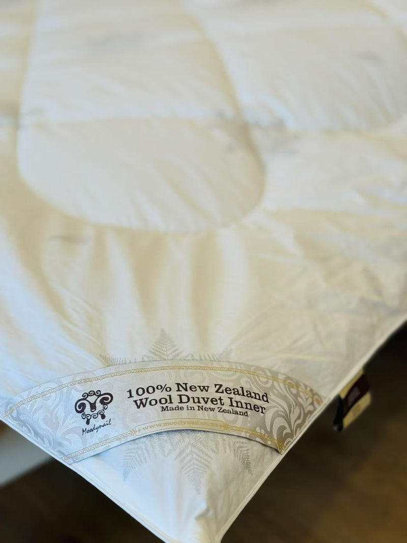 Moodynail - 100% New Zealand Made Wool Duvet Inner 350 GSM (Free Shipping) Moodynail