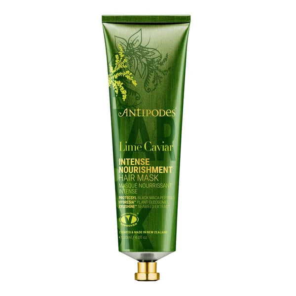 Lime Caviar Intense Nourishment Hair Mask Deep Conditioning Treatment 120ml Antipodes