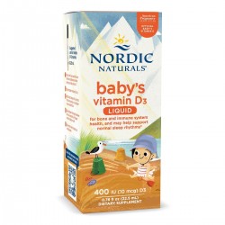 Nordic Naturals Babys Vitamin D3 IU VD3 22.5ml